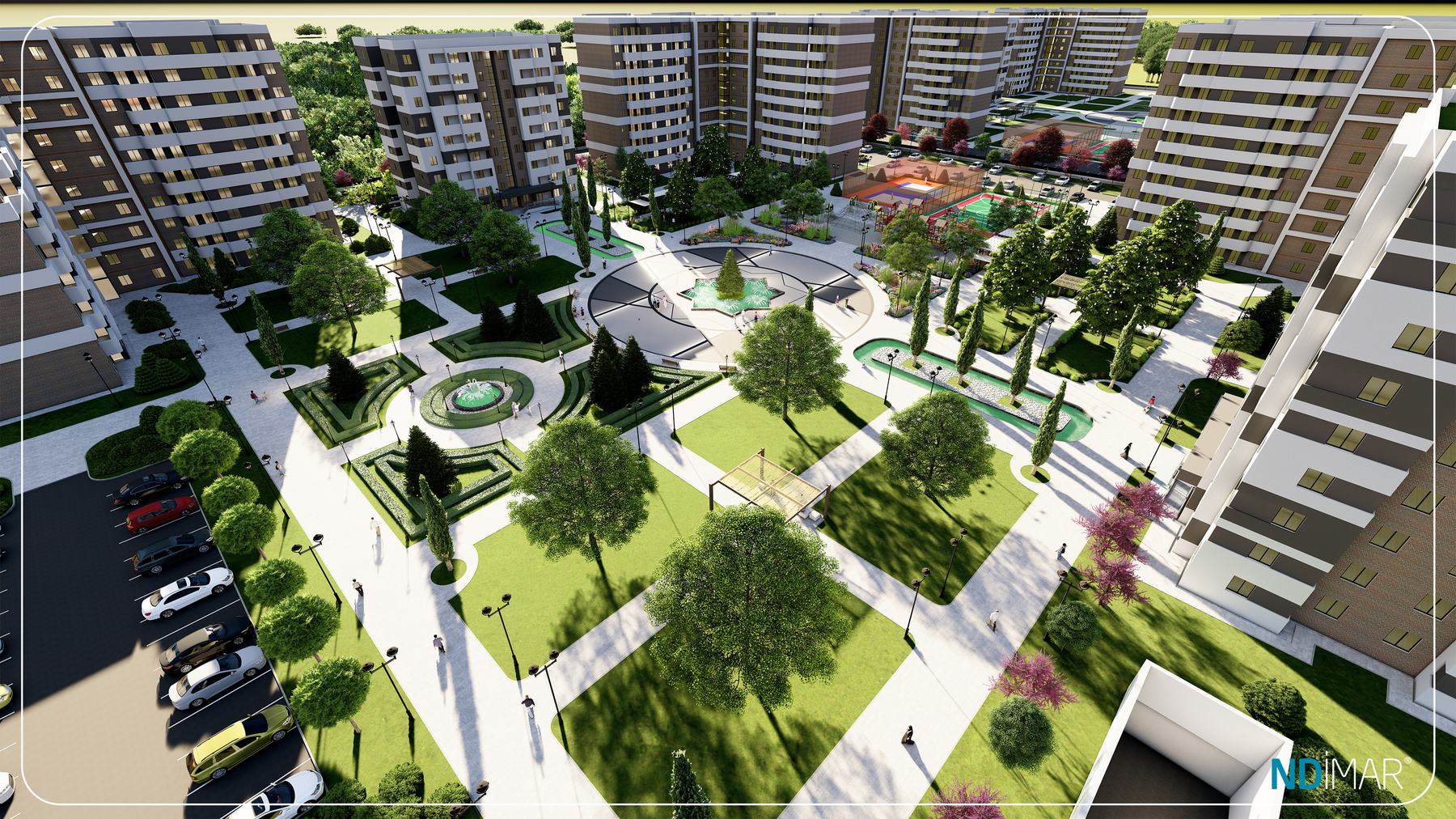 KKTC pilot dönüşüm alanı görselleştirmesi