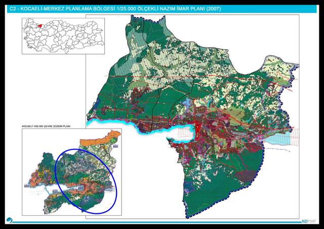 Kocaeli – Merkez Planlama Bölgesi Nazım İmar Planı